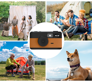 Fotocamera Digitale Retrò Stile Cinematografico 8MP, Mirrorless Leggera Vintage Senza Schermo con Acquisizione Video per Viaggi e Principianti - Product Image 6
