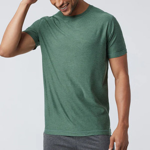 Maglietta da corsa <span class=keywords><strong>a</strong></span> asciugatura rapida da uomo maglietta elastica di alta qualità personalizzata - Product Image 1