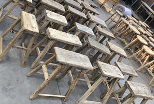 Chinese Antieke Collectie Oude Rotan Geweven Mand - Product Image 4