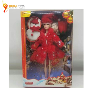 ชุดของเล่น<span class=keywords><strong>ตุ๊กตา</strong></span><span class=keywords><strong>ผม</strong></span><span class=keywords><strong>ยาว</strong></span>11.5นิ้วของขวัญวันหยุดคริสต์มาส2025โรงงานขายส่ง - Product Image 4