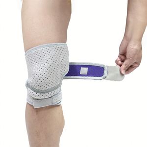 Rodillera Deportiva de Nailon Ajustable, Transpirable y Antideslizante de la Mejor Calidad para Protección Médica Profesional, Ideal para el Dolor de Rodilla en Voleibol - Product Image 4