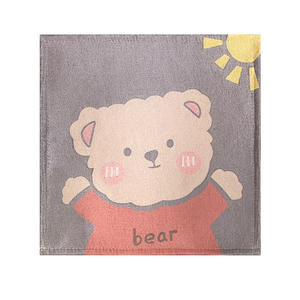 Cojín de Asiento Happybear de Seda de Hielo, Rectangular, Refrigerante y Transpirable, para Silla de Oficina, Diseño de Oso de Dibujos Animados, para Estudiantes - Product Image 3