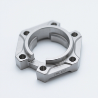 Services d'usinage CNC sur mesure directement de l'usine, composants en titane TC4/TA1/TA2 de qualité supérieure, usinage par électroérosion à fil, brochage, perçage