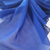 Rideau en polyester pur robe de mariée hijab styles musulman pfd voile de coton suisse