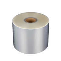Nourriture BOPP thermoscellable rouleau Film Transparent doux Bopp étiquette auto-adhésive brillant étanche à l'humidité pour le traitement de coulée bon marché