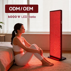 Panel de Terapia de Luz Roja de 6000W, Dispositivo LED de Infrarrojo Cercano de 660nm y 850nm, Frecuencia Ajustable de 1-999Hz, con Soporte, Temporizador y <span class=keywords><strong>Control</strong></span> Remoto - Product Image 5