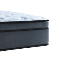 Matelas deux places extra doux en mousse simple King-Size Euro pour hôtels Ressort de poche ferme en mousse à mémoire de forme pour lits et meubles