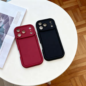 Coque Mate Unie Épaisse et Robuste pour Nouveau iPhone 17, Compatible 11/12 Pro, Bords Surélevés Airbag, Housse de Protection 13/15 - Product Image 2