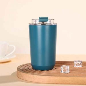 Adults Stainless Steel <b>Cup</b> With Modern Design and Thermos - Product Image 5