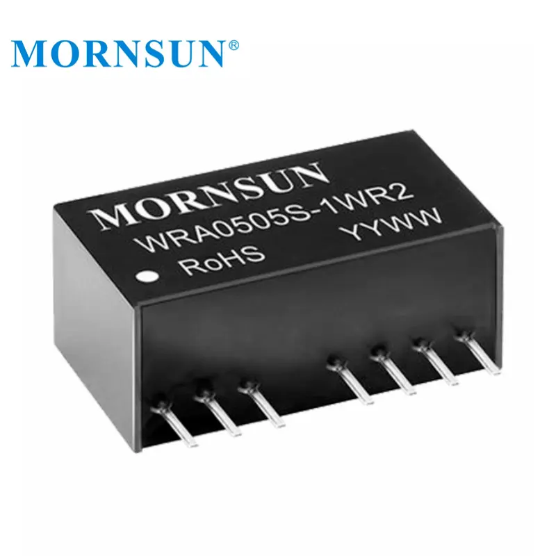 Mornsun Vermogensomvormer WRA0512S-1WR2 5V 4.5-9vdc 1W Enkele Uitgang 12V Dc Omzetter