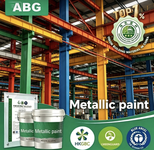 <span class=keywords><strong>Peinture</strong></span> pour bateaux à base d'eau en polyuréthane à paillettes métalliques, anti-rouille, application au pinceau, pour finition métallique haut de gamme - Product Image 1