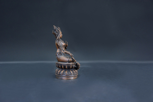 Patung <span class=keywords><strong>Tara</strong></span> Hijau Berlapis Perunggu Religius, Patung Cetak Digital, Pengecoran Logam, Buatan Khusus Ukuran Asli - Product Image 2