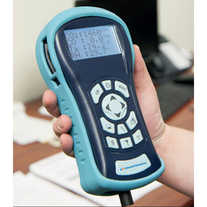 Moniteur de qualité de l'air intérieur Si-Aq Comfort avec capteur de CO2, de température et d'humidité pour la maison et le bureau - Product Image 1