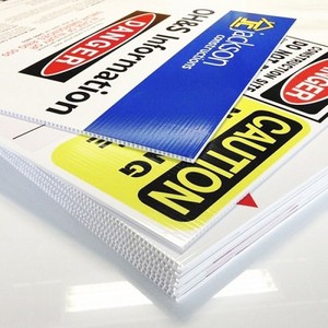 Panneau de jardin en plastique PP avec logo personnalisé imprimé, sur piquet en H, pour la publicité immobilière et les fournitures promotionnelles pour événements - Product Image 3