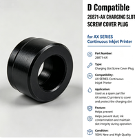 Cache-vis de fente de chargement compatible D 26871-AX pour imprimante jet d'encre continu série AX
