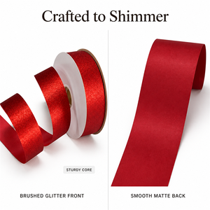 Rollos de Cinta Brillante Personalizada, Cinta Metálica Brillante para Envolver Regalos, Manualidades y Suministros de Bricolaje - Product Image 3