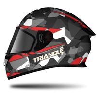 Casque intégral en matériau ABS avec double visière