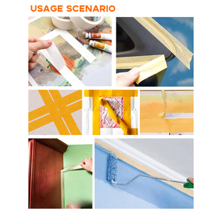 Ruban de masquage Washi <span class=keywords><strong>Goldband</strong></span> pour peintre, haute température, haute adhérence, pour décoration murale - Product Image 6