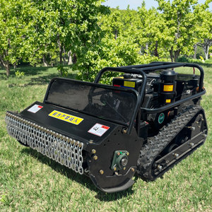 Frutteto Greening Grass Cutter nuovo telecomando cingolato falciatrice con motore di ritorno paglia macchina trituratore <span class=keywords><strong>erba</strong></span> - Product Image 2
