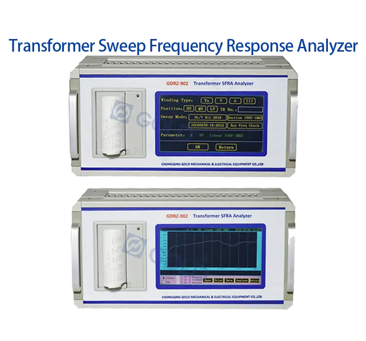 デジタル電源変圧器巻線変形診断メーターSFRAアナライザー製品