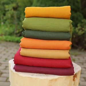 100% Pure Ramie robe chemise tissu léger été respirant tissé vêtements matériel imprimé jupes pour filles canapé teint - Product Image 6