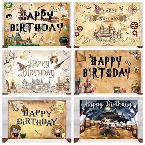 -themed Magical Birthday Party <strong>Decorations</strong> From China Bunting Balloons Backdrop <strong>Cake</strong> Toppers and Festive Accents - Product Image 2