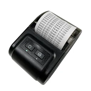 Impresora de etiquetas térmicas inalámbrica portátil de 58mm, mini impresora de etiquetas adhesivas portátil de 2 pulgadas con Bluetooth pos portátil de 2 pulgadas