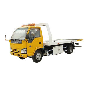 ISUZU truk derek, 600P 4 ton penyelamatan dua pemulihan datar truk derek diskon lebih murah - Product Image 6