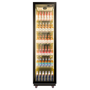 Vitrine réfrigérée commerciale de haute qualité pour supermarchés et hôtels, armoire à vin à <span class=keywords><strong>porte</strong></span> simple refroidie par air - Product Image 1