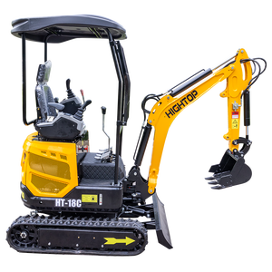 Produits les plus vendus : Mini-excavatrice sur chenilles robuste, hydraulique et productive pour travaux de construction Ht1 - Product Image 4