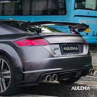 Kit de carrosserie Aulena High Dry Carbon Splitter diffuseur arrière capot côtés jupe Spoiler pare-chocs Kit de carrosserie pour Audi TT/TTS/TTRS