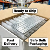 Copertura per Tastiera in TPU Trasparente Pronta per la Spedizione per MacBook Neo, Protezione Impermeabile per Magic Keyboard, Accessori per Laptop