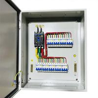 Conjunto Completo de Gabinete de Control VFD IP55, Panel de Control de Bomba Personalizado para Sistema HVAC, Potencia de Motor de 0.4kW-630kW, Uso General