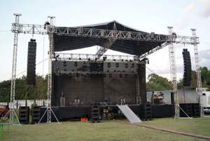 आउटडोर संगीत कार्यक्रम के लिए गर्म बिक्री एल्यूमीनियम चरण ट्रस सिस्टम छत स्पिगोट कैनोपी ट्रस - Product Image 6