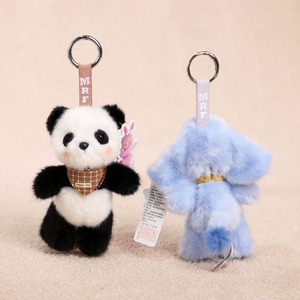 Gantungan Boneka Beruang Seri Mengfufang Puff, Mainan Wangi Isi Kapas PP untuk Tas Anak Perempuan 14cm Grosir - Product Image 2