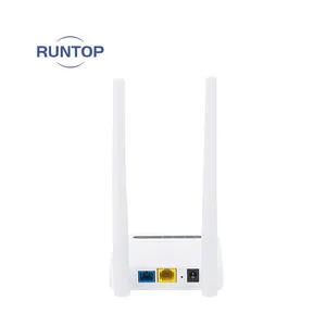 Elegante 2023 XPON NOVA ONU 2GE + 1POTS + WIFI + CATV 2.4G ftth auto adaptar fibra óptica wifi router venda quente