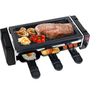 Hot Sale Promotion neuer Mini rauchfreier elektrischer Grill mit Antihaft-Oberflächen platte