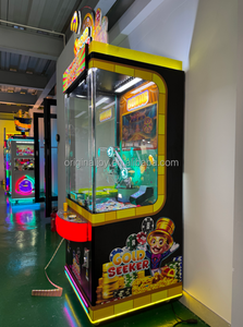 Máquina <span class=keywords><strong>de</strong></span> garra que funciona con monedas para interiores con certificación CE, <span class=keywords><strong>juego</strong></span> <span class=keywords><strong>de</strong></span> arcade, buscador <span class=keywords><strong>de</strong></span> <span class=keywords><strong>oro</strong></span>, entretenimiento, 1 año <span class=keywords><strong>de</strong></span> Metal - Product Image 4