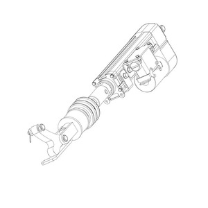 Pièces de train longue durée, <span class=keywords><strong>pantographe</strong></span> à bras unique, mécanisme de descente électrique pour chemins de fer électrifiés - Product Image 1