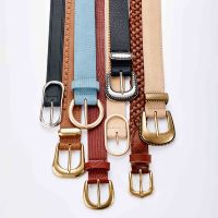 Damen-Gürtel Anpassbar Mehrfache Materialoptionen Leder PU und Stoff Schnallenstile Speziell für Frauen Entwickelt