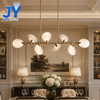 Vente flash - Lustres LED elliptiques modernes certifiés CE - Lampe de plafond - Luminaire suspendu pour cuisine