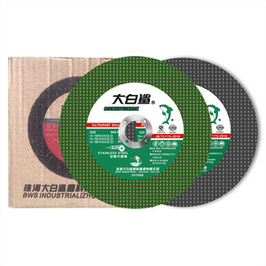 Disque de découpe Bigwhiteshark 105 mm, trou de 16 mm, pour acier inoxydable, meule pour meuleuse d'angle - Product Image 1