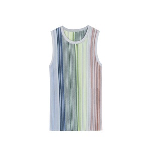 Completo Casual Elegante di Alta Qualità Nan You Primavera Estate, Top Senza Maniche Antirughe e Pantaloni a Vita Alta in Tessuto - Product Image 2