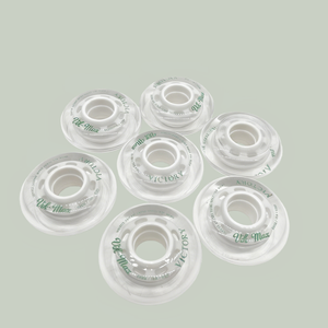 Ruedas Transparentes Profesionales Vik Max de Alta Calidad para Patines de Hockey en Línea - Product Image 3