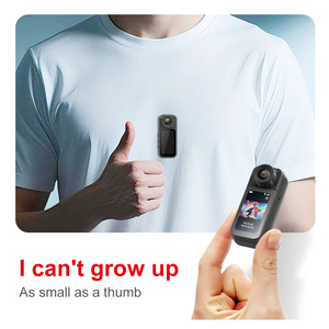 Thumb Sports <b>Camera</b> 1080P Video 180 Degree <b>Magnetic</b> Riding Portable 1.47 Inch Toddler <b>Camera</b> Mini Ultra Dv Body Worn <b>Camera</b> - Product Image 2