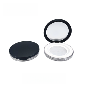 Chất Lượng Cao Vòng Nhỏ Gọn Trang Điểm Báo Chí Bột Trường Hợp Với Gương Biểu Tượng Tùy Chỉnh Bán Buôn Mỹ Phẩm Bao Bì Cho Phụ Nữ Hộp Nhựa - Product Image 5
