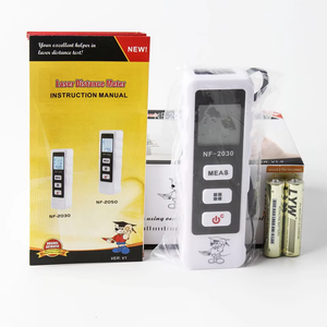 Mini Medidor láser de operación simple Mediciones individuales/múltiples de longitud/área/volumen/altura Distancia láser de haz láser rojo Met - Product Image 6