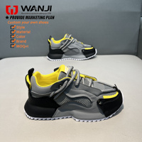 Nouvelles chaussures décontractées à plateforme Forrest Gump, respirantes, en maille, tendance été 2025
