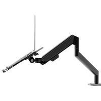 Support de bureau pour ordinateur portable Charmount avec bras à ressort mécanique, bras extensible pour ordinateur portable, support de bras pour ordinateur portable