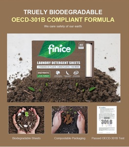 Campioni Gratuiti OEM Detersivo per Bucato in Fogli Ecologico Nuova Tendenza Pastiglie per Bucato Biodegradabili - Product Image 2